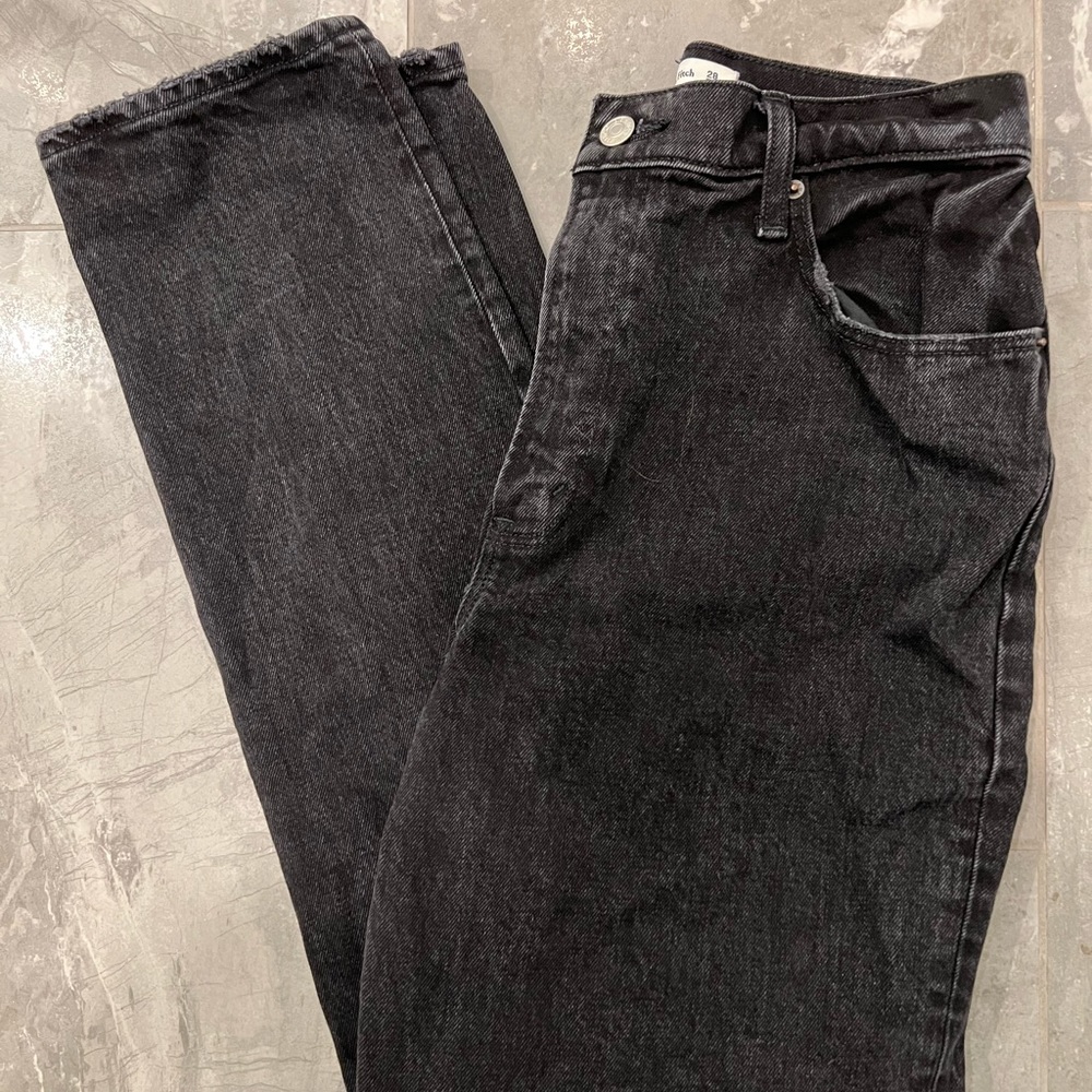 Abercrombie & Fitch 90s straight ultra high rise jeans